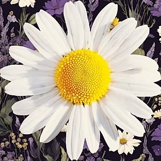 White daisy flower